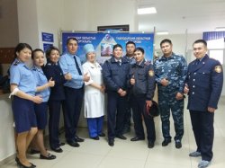 Сотрудники УИС в Павлодаре сдали кровь в помощь больным детям (ФОТО)