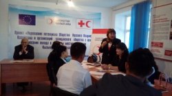 В Кызылординском филиале Красный Полумесяц совместно областным центром крови и молодежной организации провели «круглый стол», посвященный проблемам донорского движения.